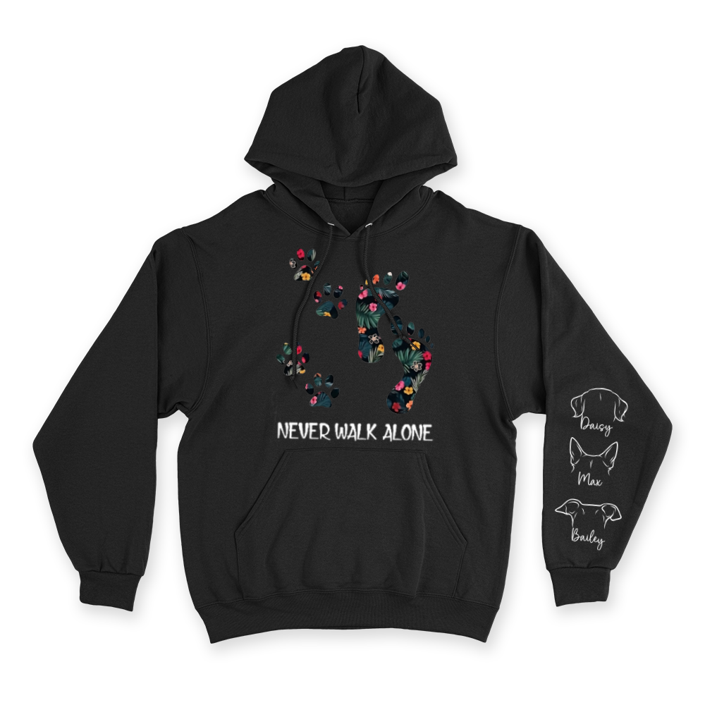 Never Walk Alone - Custom Hoodie