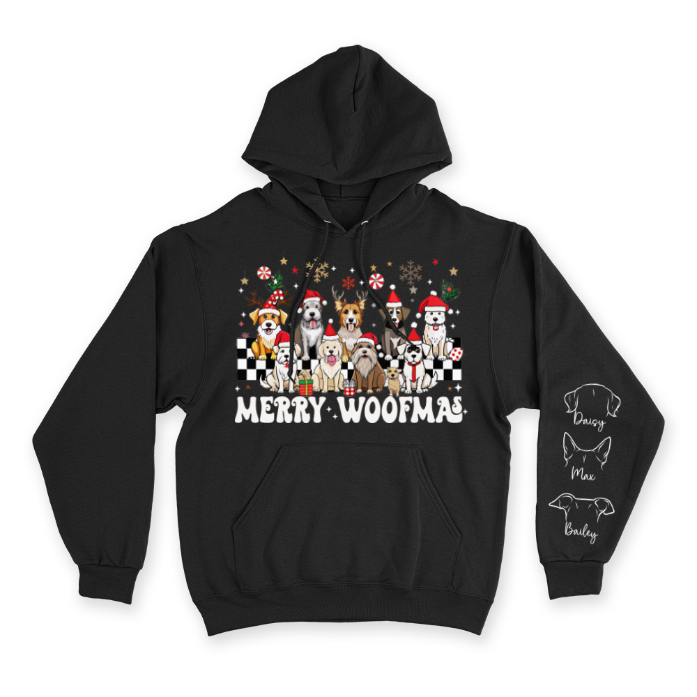 Merry Woofmas - Custom Hoodie