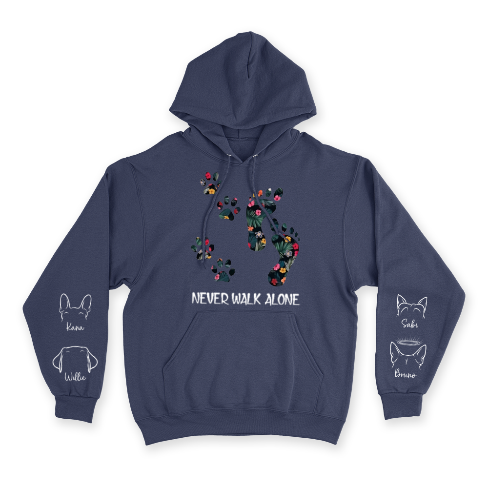 Never Walk Alone - Custom Hoodie