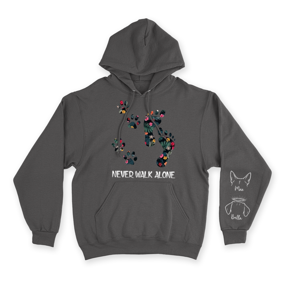 Never Walk Alone - Custom Hoodie