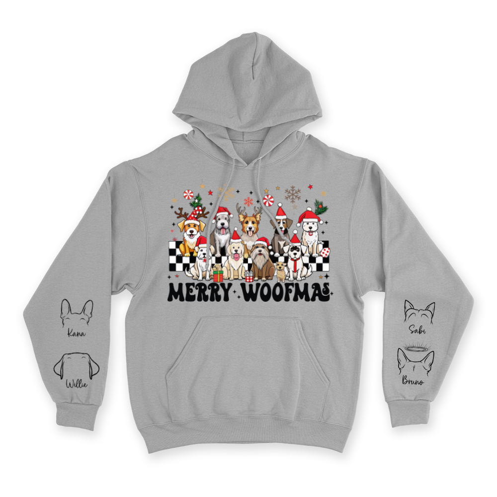 Merry Woofmas - Custom Hoodie
