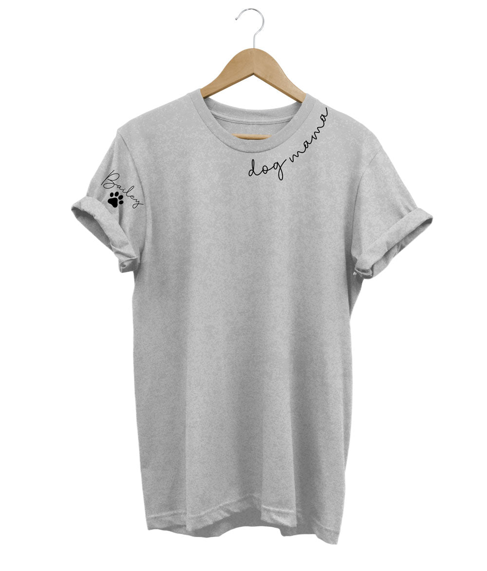 Dog Mama Custom Tshirt