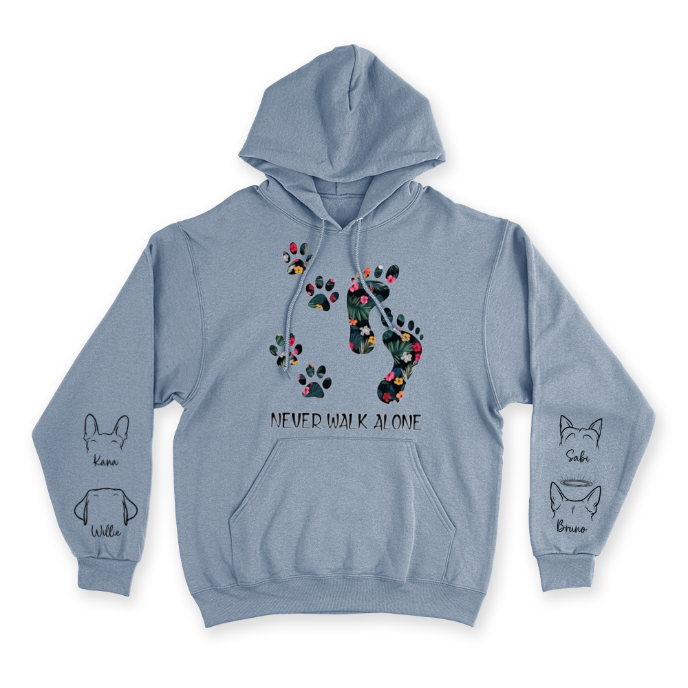 Never Walk Alone - Custom Hoodie