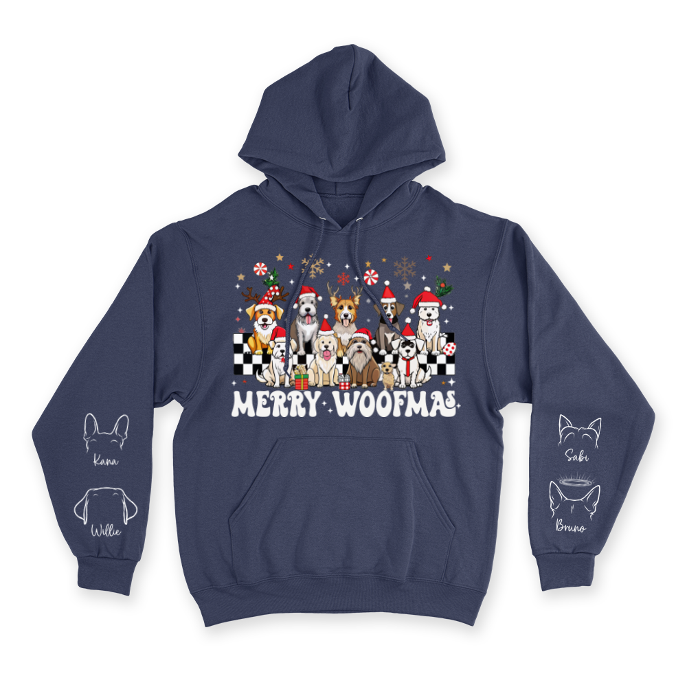 Merry Woofmas - Custom Hoodie