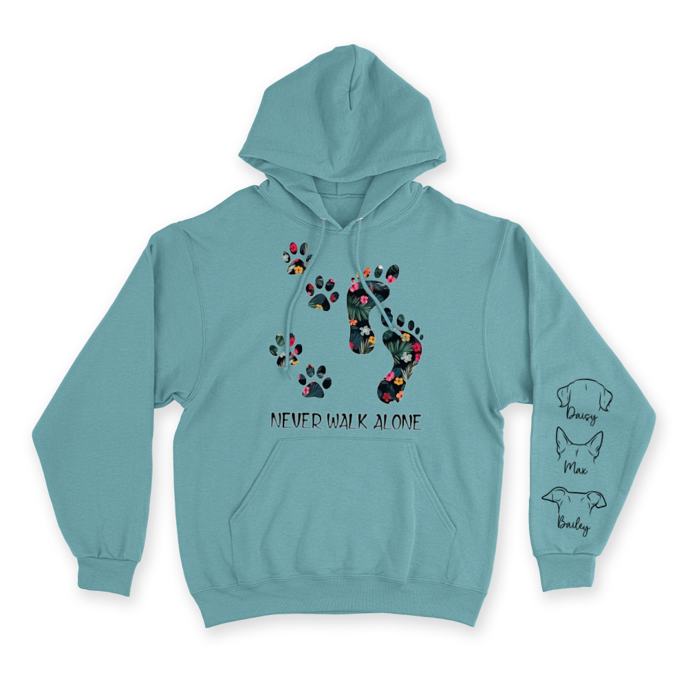 Never Walk Alone - Custom Hoodie