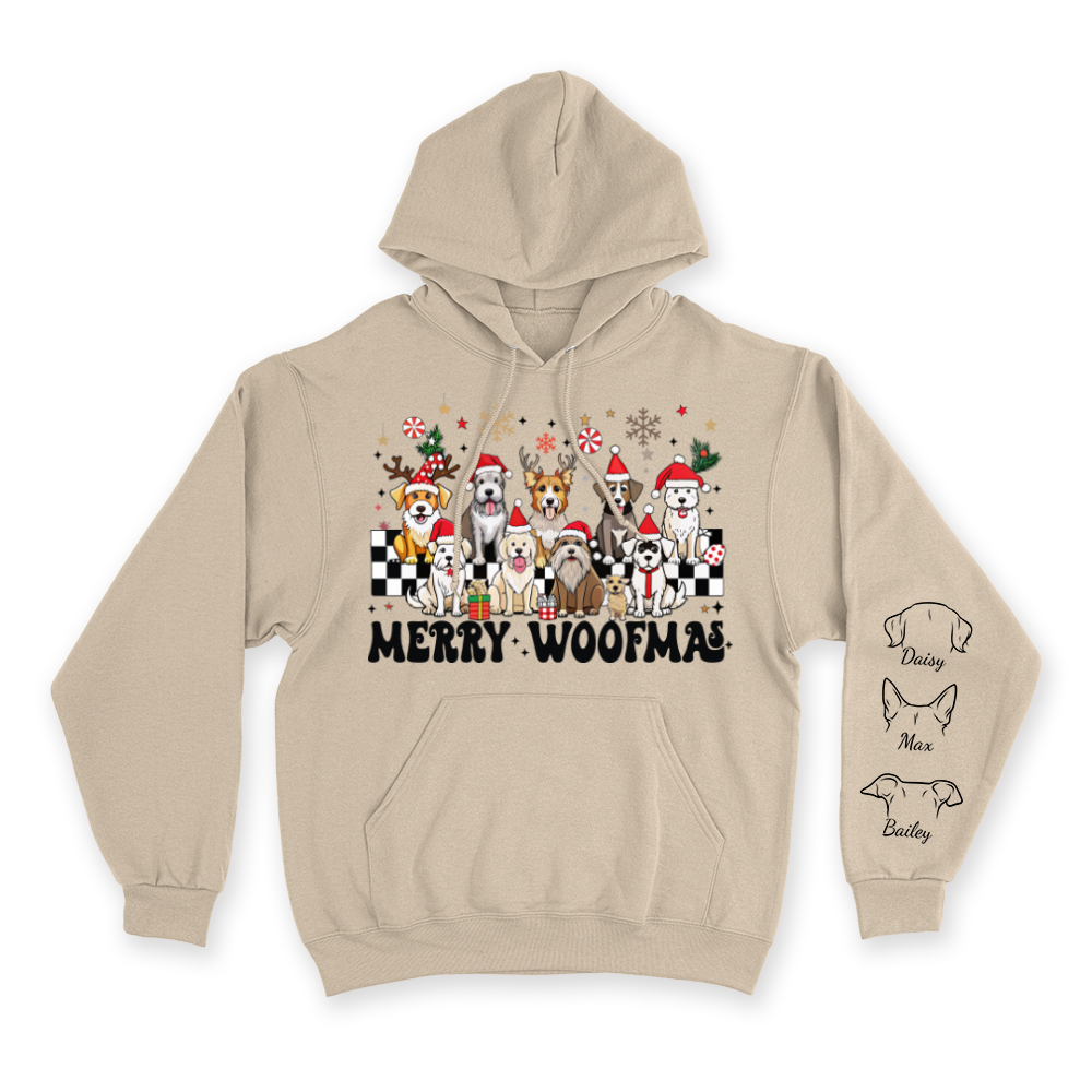 Merry Woofmas - Custom Hoodie