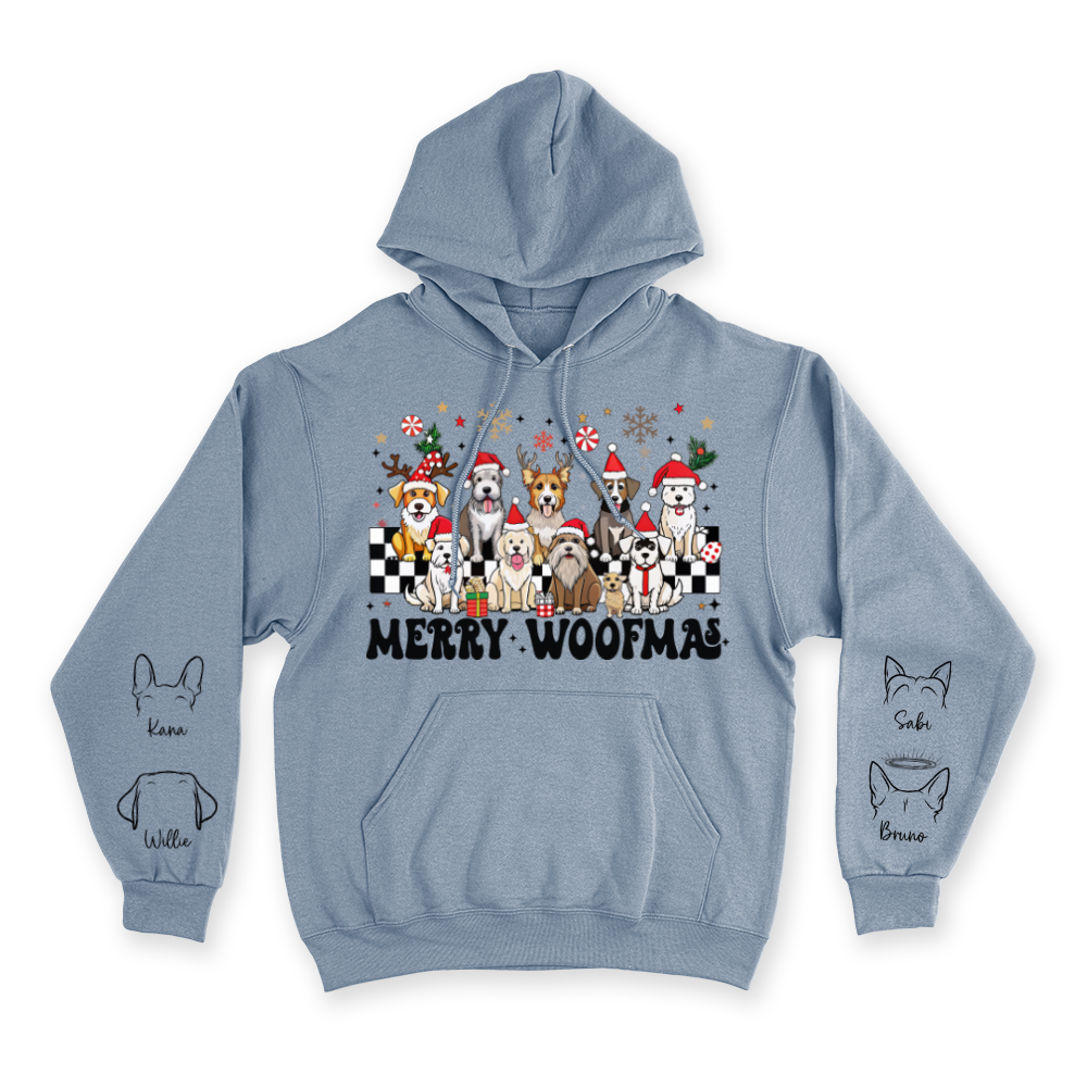 Merry Woofmas - Custom Hoodie