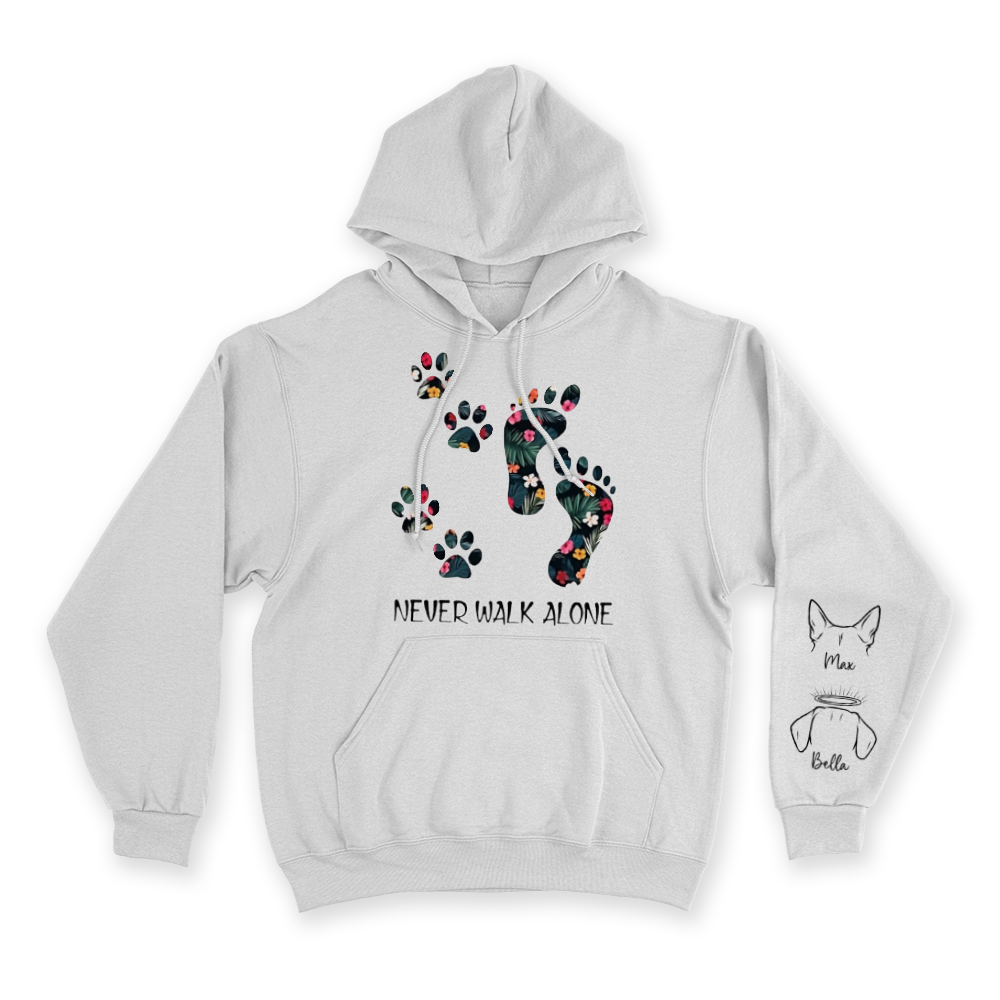 Never Walk Alone - Custom Hoodie