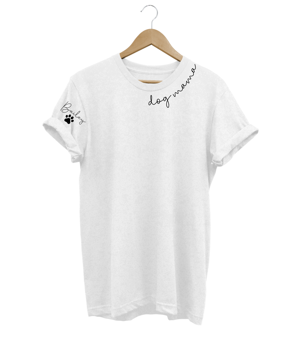 Dog Mama Custom Tshirt