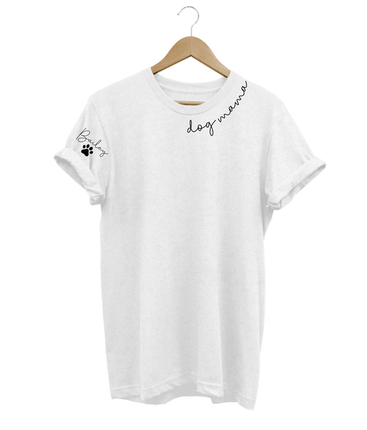 Dog Mama Custom Tshirt